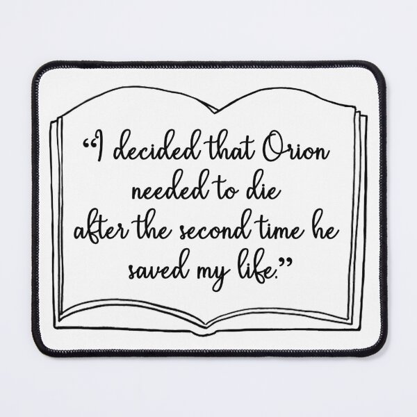 Item preview, A Deadly Education opening quote designed and sold by Brokeartisttt.