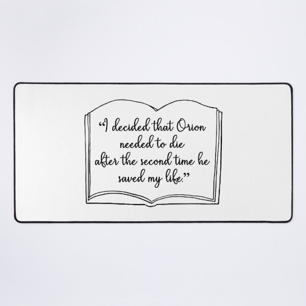 Item preview, A Deadly Education opening quote designed and sold by Brokeartisttt.