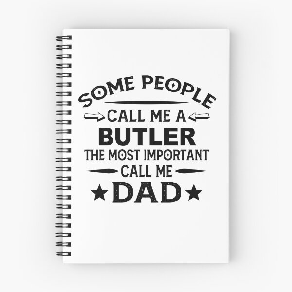Item preview, butler Father Dad T-shirt gift for father's Day butler Dad Father's Day, butler Dad Hudband Christmas Gift designed and sold by xlnv.