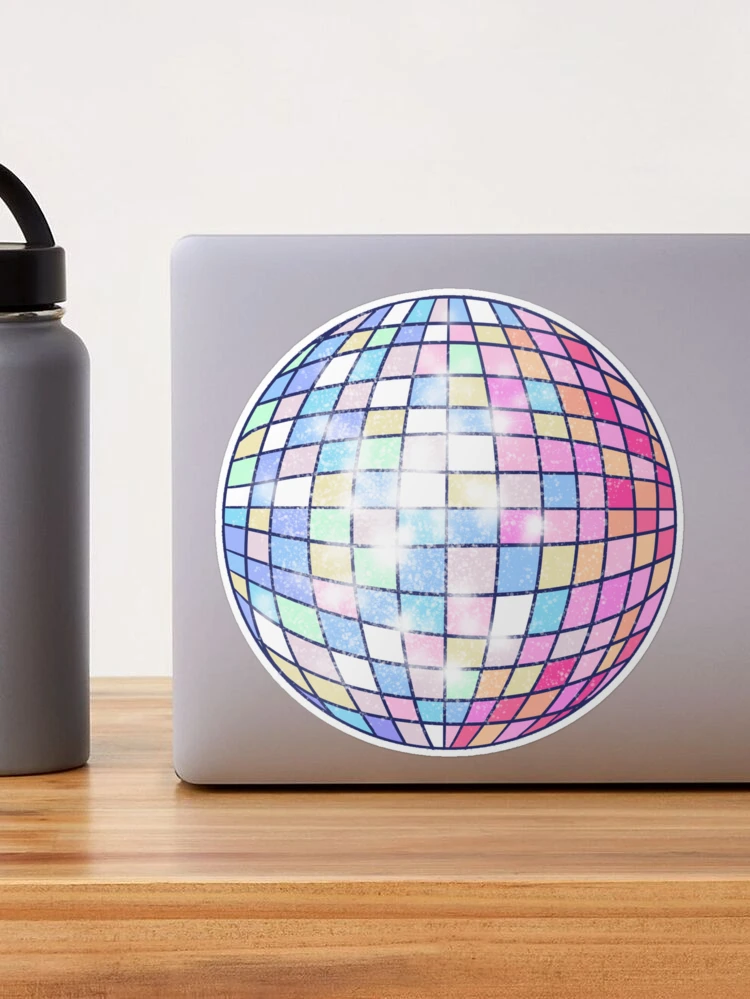 Disco Ball Sticker – Just Right Design Co.