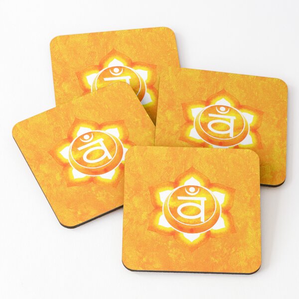 Item preview, Sacral Chakra 4 - Coating Material Orange Colored Walls designed and sold by aprajoos.