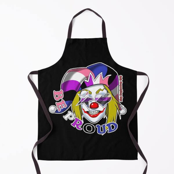 Item preview, Ash Something Art Official - Pride Clown 2022 - Genderfluid Pride designed and sold by AshSomethingArt.