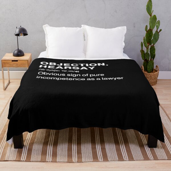 Item preview, Objection, Hearsay Definition  designed and sold by MarioShirtWorld.