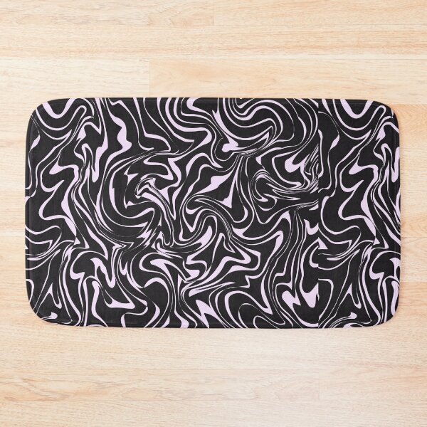 Item preview, Black and Pink Marble Abstract Pattern designed and sold by Queen1120.