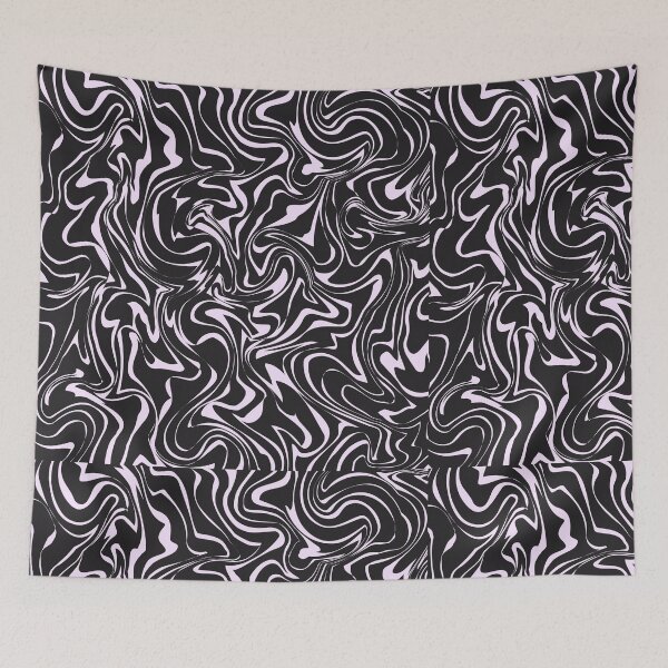 Item preview, Black and Pink Marble Abstract Pattern designed and sold by Queen1120.