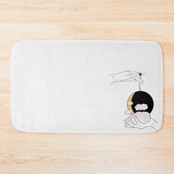 Item preview, Keep Driving - Moon/Clouds designed and sold by PoppyCanyon.
