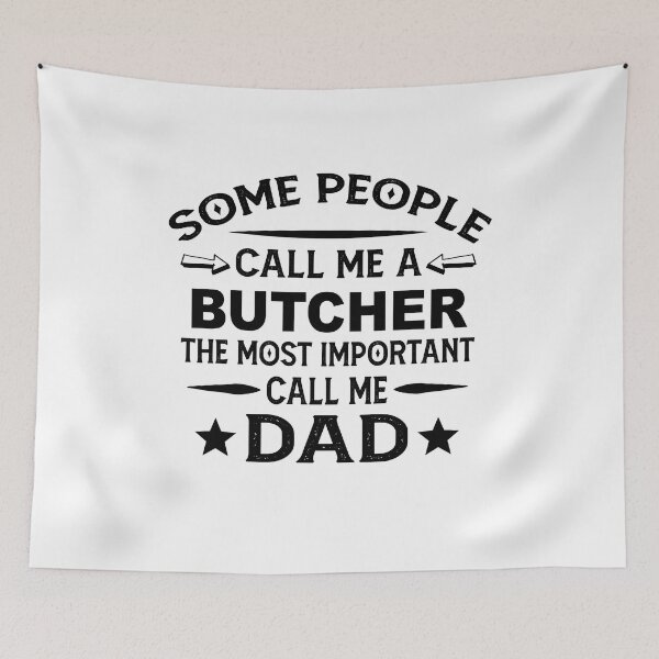 Item preview, butcher Father Dad T-shirt gift for father's Day butcher Dad Father's Day, butcher Dad Hudband Christmas Gift designed and sold by xlnv.