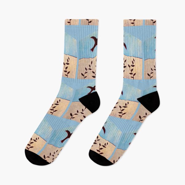 Item preview, Bird Flies Away to Nest designed and sold by Rebekah Walker.