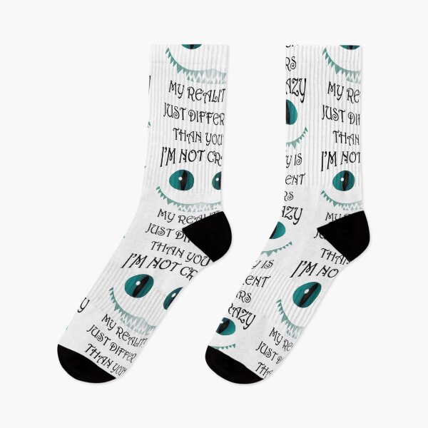 Item preview, I'm Not Crazy - Cheshire Cat - Alice in Wonderland designed and sold by TheInkElephant.