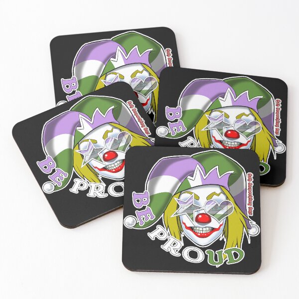 Item preview, Ash Something Art Official - Pride Clown 2022 - Genderqueer Pride designed and sold by AshSomethingArt.