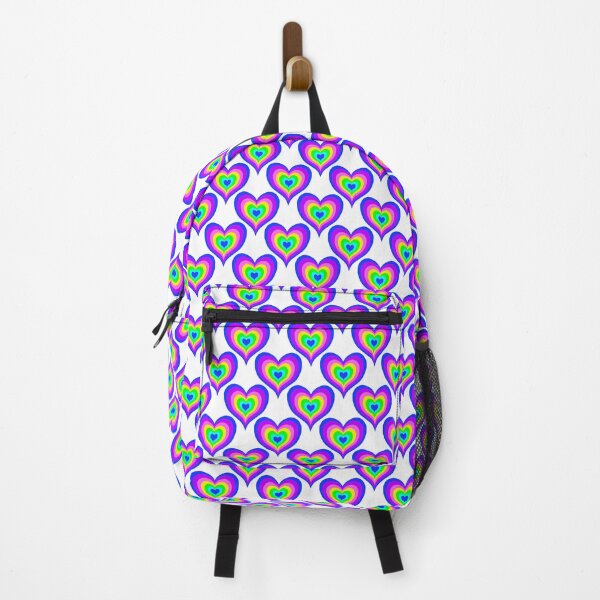 Artikelvorschau, Colorful Rainbow Pride Love Hearts entworfen und verkauft von Julie Erin Designs.
