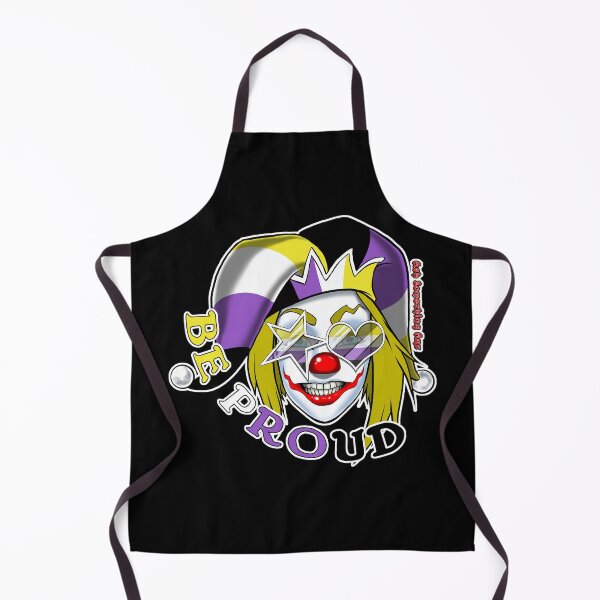 Item preview, Ash Something Art Official - Pride Clown 2022 - Enby Pride designed and sold by AshSomethingArt.
