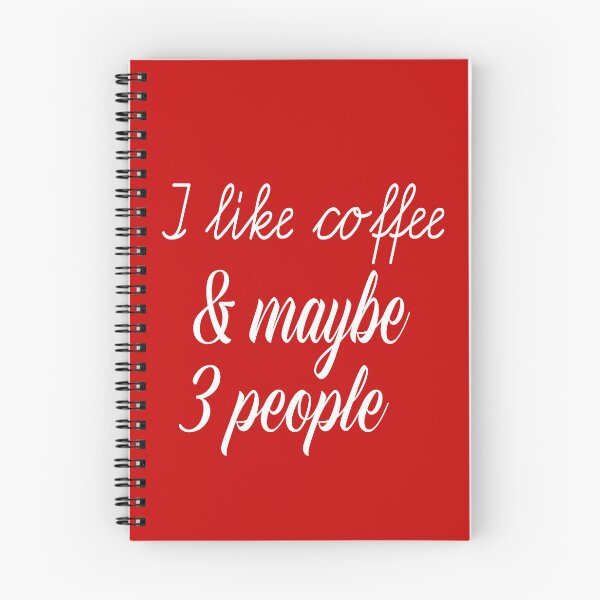 Item preview, I Like Coffee And Maybe 3 People designed and sold by ASSOUKI9.