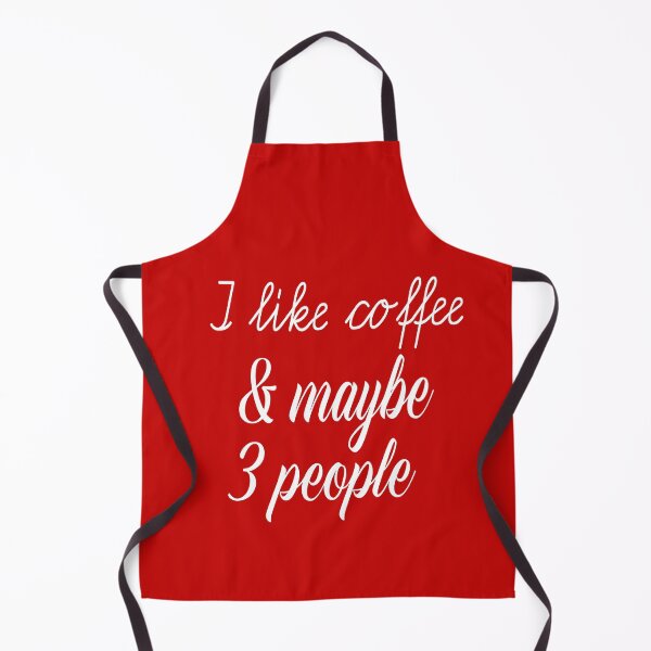 Item preview, I Like Coffee And Maybe 3 People designed and sold by ASSOUKI9.