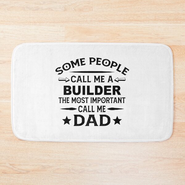 Item preview, builder Father Dad T-shirt gift for father's Day builder Dad Father's Day, builder Dad Hudband Christmas Gift designed and sold by xlnv.