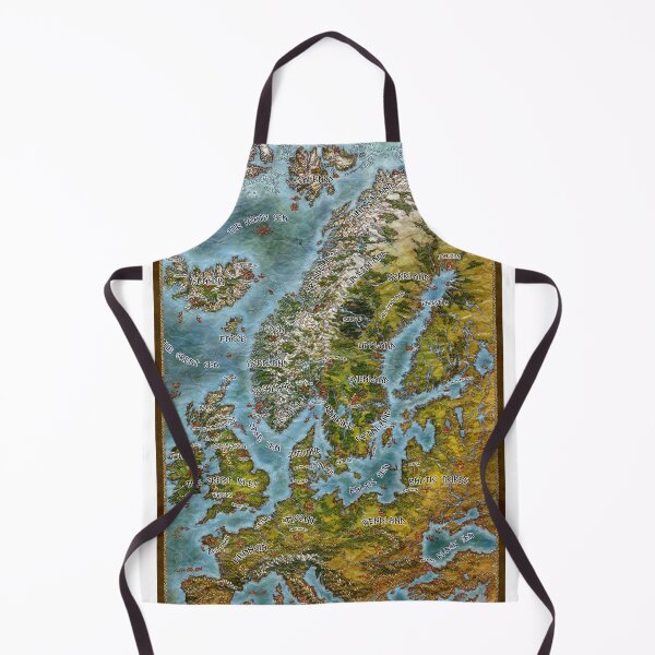 Item preview, Map of Midgard designed and sold by fateofthenorns.