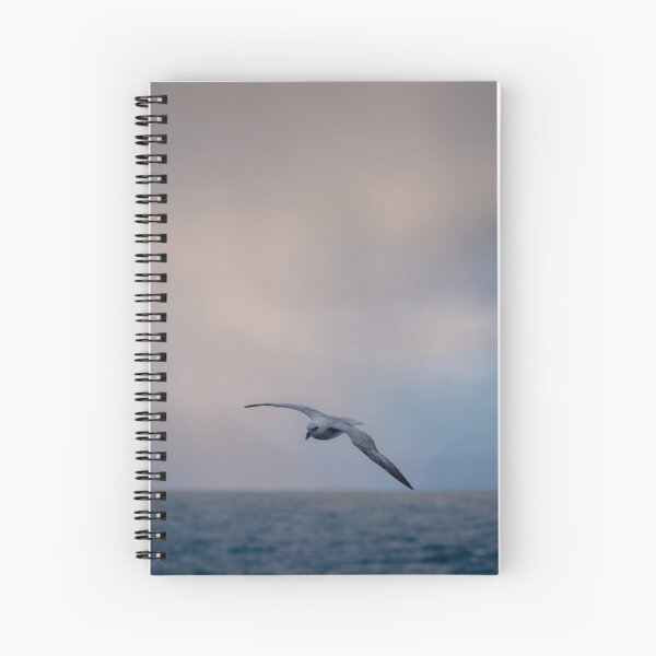 Fulmar in Flight Spiral Notebook