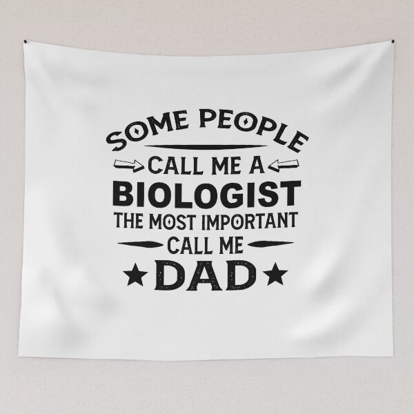 Item preview, biologist Father Dad T-shirt gift for father's Day biologist Dad Father's Day, biologist Dad Hudband Christmas Gift designed and sold by xlnv.
