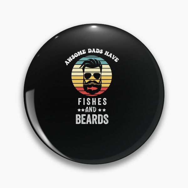 Item preview,  awsome dads have fishes and beards  designed and sold by POPLIN ⭐ ⭐ ⭐ ⭐ ⭐.