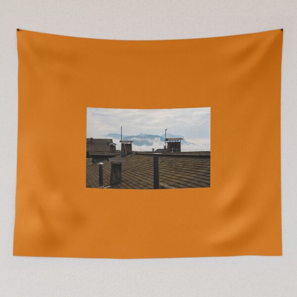 Item preview, Rooftops in Sauris di Sopra, Italy designed and sold by jojobob.
