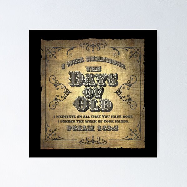 Item preview, The Days of Old designed and sold by 5iveAlone.