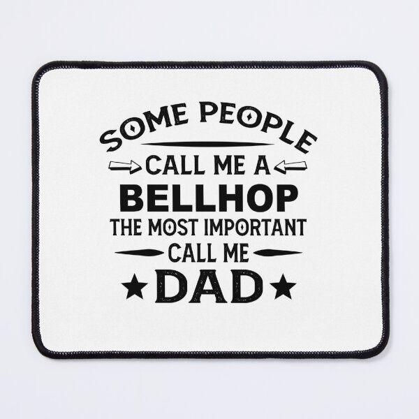 Item preview, bellhop Father Dad T-shirt gift for father's Day bellhop Dad Father's Day, bellhop Dad Hudband Christmas Gift designed and sold by xlnv.