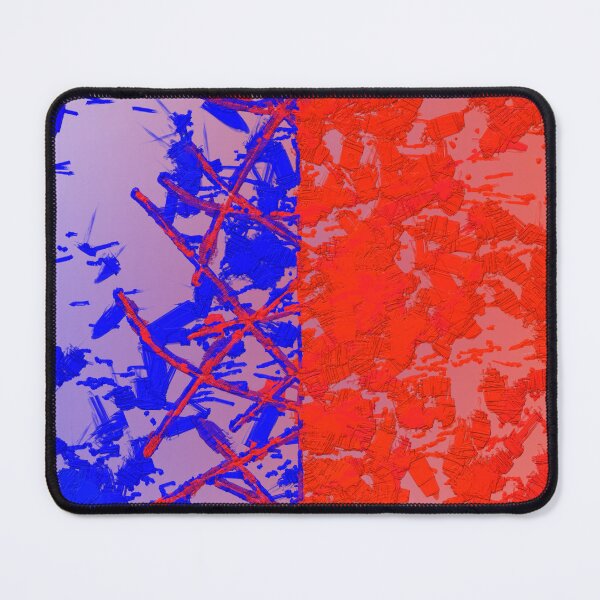 Item preview, Red and Blue Abstract designed and sold by JuleZ54.