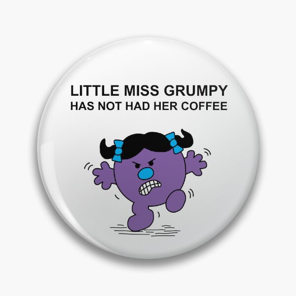 Aperçu de l'œuvre La petite Miss Grumpy n'a pas bu son café créée et vendue par Scat the cat.