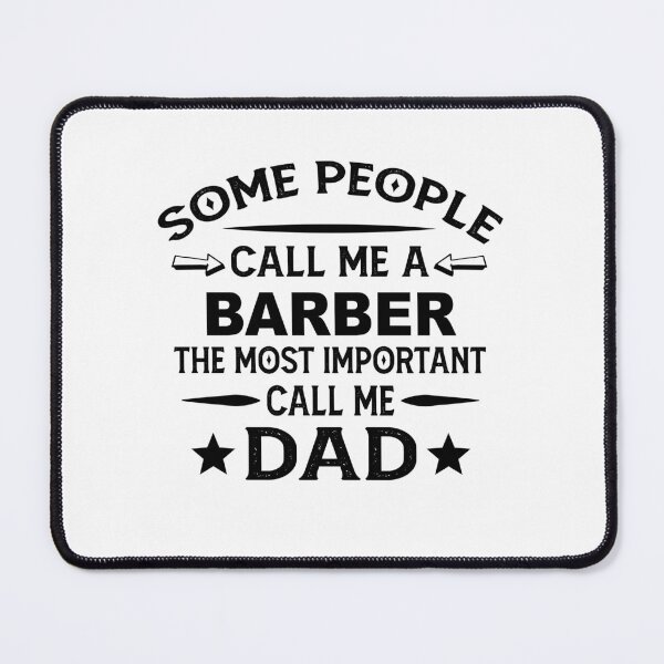 Item preview, barber Father Dad T-shirt gift for father's Day barber Dad Father's Day, barber Dad Hudband Christmas Gift designed and sold by xlnv.