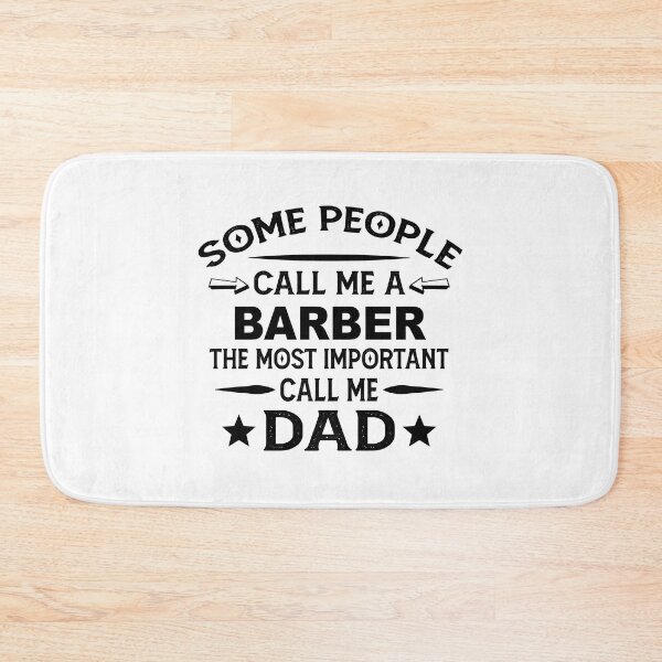 Item preview, barber Father Dad T-shirt gift for father's Day barber Dad Father's Day, barber Dad Hudband Christmas Gift designed and sold by xlnv.