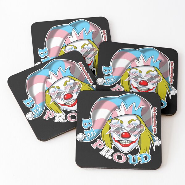 Item preview, Ash Something Art Official - Pride Clown 2022 - Trans Pride designed and sold by AshSomethingArt.