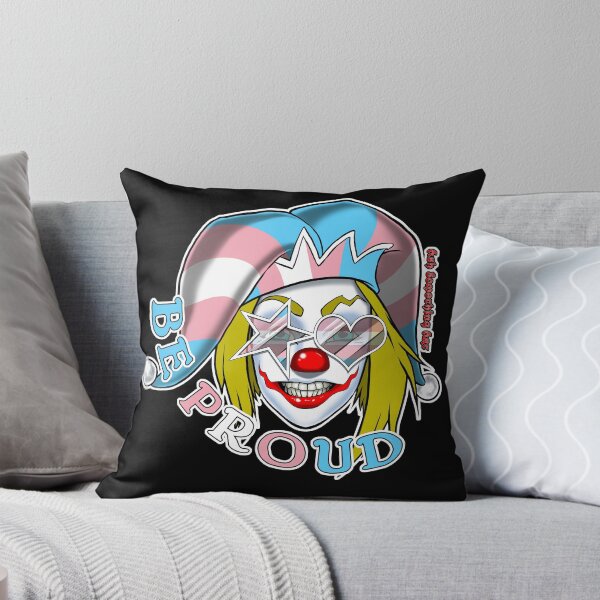 Item preview, Ash Something Art Official - Pride Clown 2022 - Trans Pride designed and sold by AshSomethingArt.