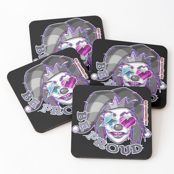 Item preview, Ash Something Art Official - Pride Clown 2022 - Glitch Variant designed and sold by AshSomethingArt.