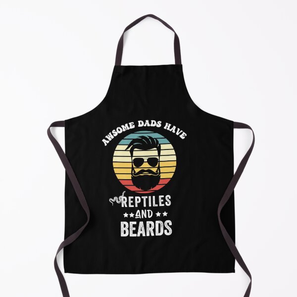 Item preview, awsome dads have reptiles and beards designed and sold by POPLIN ⭐ ⭐ ⭐ ⭐ ⭐.