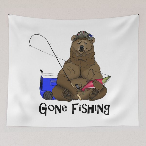 Item preview, Gone Fishing designed and sold by Jessicas-Corner.