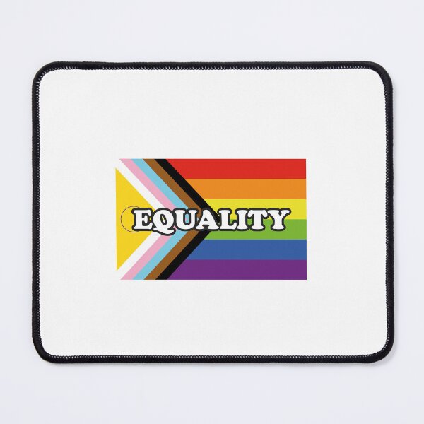 Item preview, Inclusive Pride Progress Flag EQUALITY designed and sold by Inspirationmotivation.