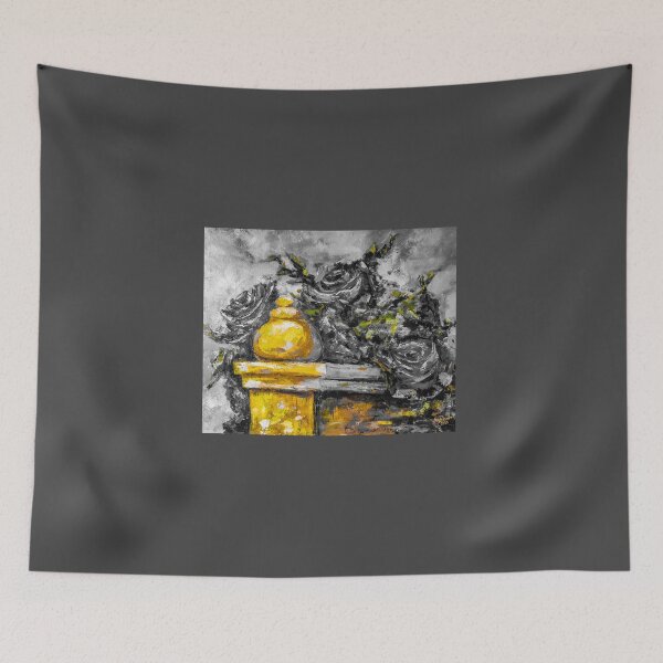 Item preview, Bush with red roses, edited oil painting by Marina Daniluka, #1 designed and sold by MariDaniArt.
