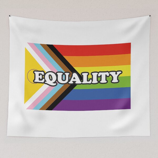 Item preview, Inclusive Pride Progress Flag EQUALITY  designed and sold by Inspirationmotivation.