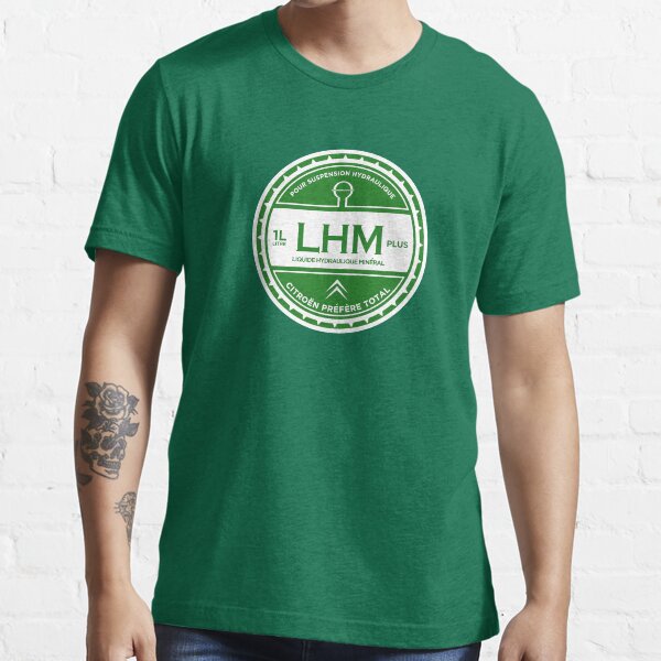 Item preview, LHM - Liquid hydraulic Mineral oil vintage logo designed and sold by RJWautographics.