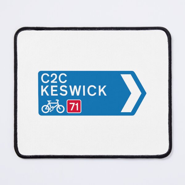 Item preview, NCN 71 Keswick Sign UK Cumbria - Coast to Coast (C2C) designed and sold by Cumbria Guru.
