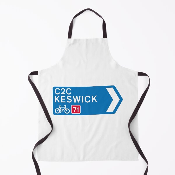Item preview, NCN 71 Keswick Sign UK Cumbria - Coast to Coast (C2C) designed and sold by Cumbria Guru.