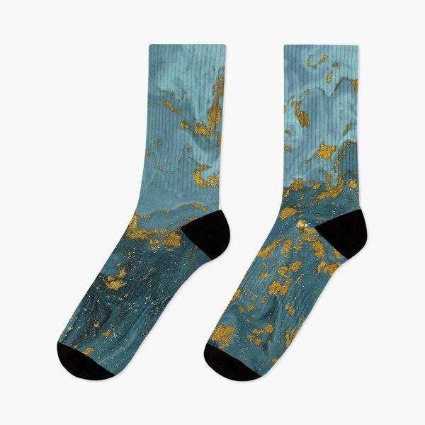 Artikelvorschau, Marble Texture Seamless Turquoise Blue Gold, Turquoise Blue Gold Crystal Marble, Amazing Blue And Teal Faux Malachite Marble, Aqua Blue Gold Acrylique Marble Texture Seamless entworfen und verkauft von Paintcorner.