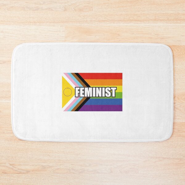 Item preview, Inclusive Pride Progress Flag FEMINIST designed and sold by Inspirationmotivation.