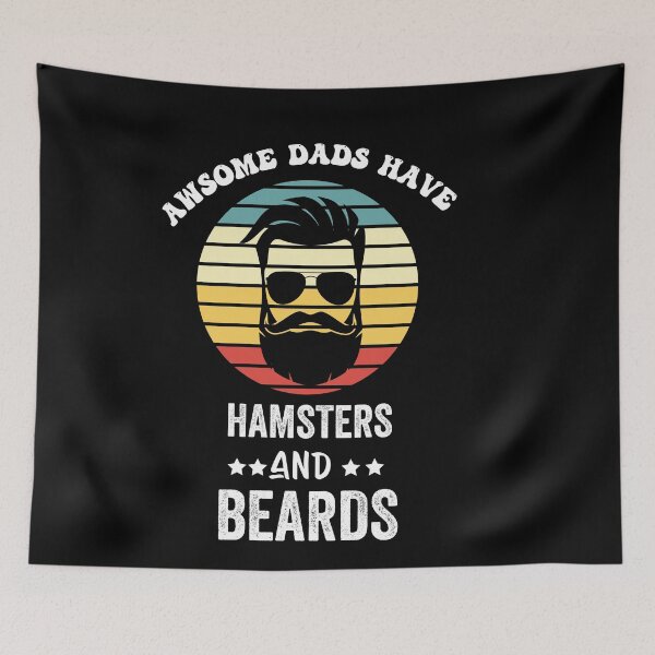 Item preview,   awsome dads have rabbits and beards  designed and sold by POPLIN ⭐ ⭐ ⭐ ⭐ ⭐.