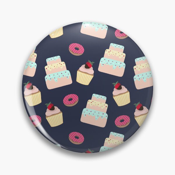Item preview, Cake Cupcakes 1 Circle Print  designed and sold by edwinvisuals.