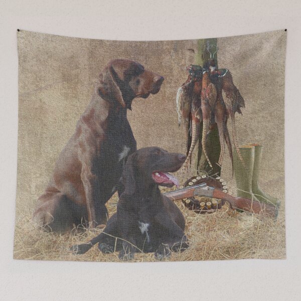 Item preview, German Shorthaired Pointers With pheasant designed and sold by TammyHunterArt.