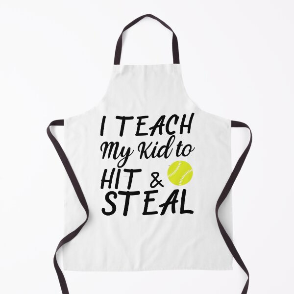 Item preview, softball I Teach My Kid to Hit And Steal designed and sold by theskyblue.