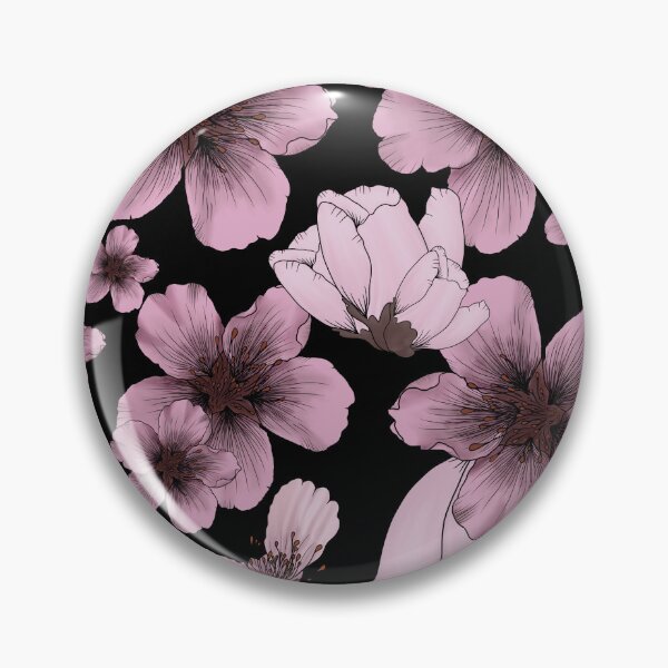 Artikelvorschau, Watercolor Sakura Flowers Pattern entworfen und verkauft von HappyLifeCreate.