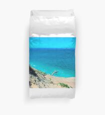 Pyramid Point Trail, Empire, MI. (Overlooking Lake Michigan) Duvet Cover