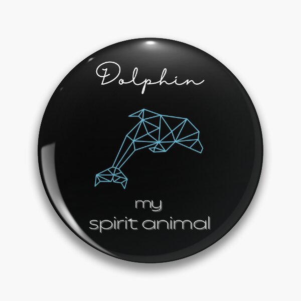 Item preview, Dolphin totem spirit animal T-shirt designed and sold by MagicWolfStar.